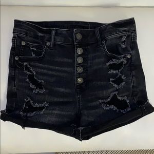 High rise shorts